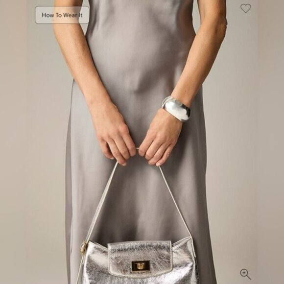 J.Crew Gwyneth slip dress in luster charmeuse - Picture 11 of 16